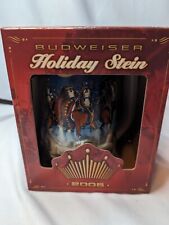 Budweiser Stein “2005 Holiday Stein” Ceramarte  picture
