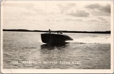 c1940s DETROIT LAKES, Minnesota RPPC Photo Postcard 