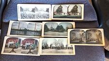 7 stereoview cards Washington DC & Monticello 1900's photo stereoscope 3D picture