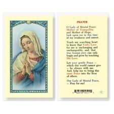 Our Lady of Mental Peace - Laminated Holy Card E24-826 picture