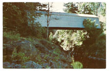 Chehalis Washington WA Postcard PE ELL Covered Bridge picture
