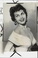 1954 Press Photo German actress Nadja Regin - pio43926 picture