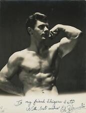 c. 1930's Ed Zebrowski Photograph GAY BEEFCAKE picture