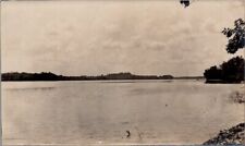 July 19, 1925, Shoreline View, CHINA LAKE, Maine Real Photo picture