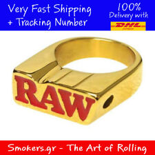 1x Original RAW Gold Smoker Ring - Size 12 picture