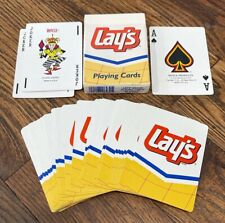 Vintage Lay’s Brand Playing Cards Hoyle No. 6945 Potato Chip Bag Deck RARE VGC picture