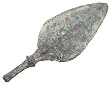 Rare Ancient Bronze Battle Spearhead Neolithic Bronze Age 1000 ВС picture