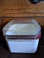 Vintage Tupperware Modular Mate 11 Cup Square #2 Storage Container Hinged Lid picture