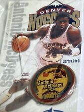 Antonio McDyess 1999 Denver Nuggets Inaugural Season NBA Lapel Hat Pin Sports picture