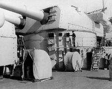 Big guns and deck of the German Battleship Bismarck 8