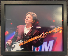 Bruce Foxton The Jam Guitarist - Framed 100% Hand Signed Photo (10' X 8') & COA picture