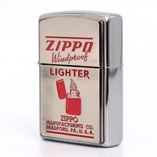 Zippo lighter Japan Original/ Z-Vintage Art Metal Emblem Windproof/ Free 3 Gifts picture