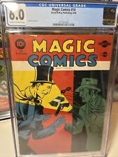 MAGIC COMICS #14 CGC 6.0 (DAVID MCKAY PUBLICATIONS 1940) SCARCE ONLY 6 ON CENSUS picture