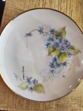 Vintage Hand Painted Plates signed by Dorothy Dickens  picture