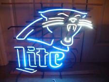 New Miller Lite Carolina Panthers Neon Light Sign 20