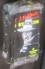 A Nightmare On Elm Street Sticker Packs - 24 Sealed Packs -  1984 Freddy Krueger picture