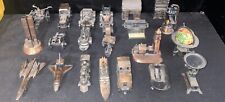 Die Cast Metal Pencil Sharpeners Vintage Lot of 21 Globe Cars Military WTC 9/11 picture