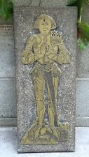 Yeoman Of The Crown Monumental Brass Plaque Society Of Antiquaries Reproduction picture