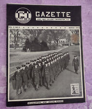 WWII G I Gazette Army War College March 1943 Army Ground Forces Military Vintage picture