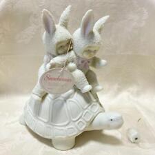 Snow Bunnies Rabbit and Turtle Figures picture