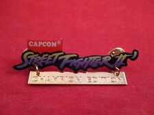 Street Fighter II Champion Edition Capcom Retro Promo Pin Pinback Button picture