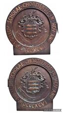 Choate Prep School Choate Rosemary Hall Wallingford, CT Pair of Bronze Bookends picture
