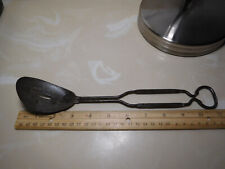 Vtg  Adv Gas Coal Oil grandma's lopsided Mixing Spoon opener picture