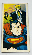 Superman Vintage Very Rare card menko old Superman japanese 3 picture