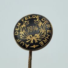 WW1 Austrian 1914 KUK stick pin field honor badge button war patreotic enamel picture