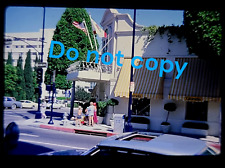 Orig Slide 1970s Giorgio of Beverly Hills Los Angeles Street Scene Vintage Photo picture