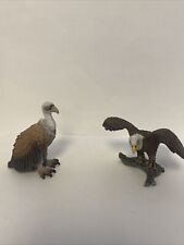 Schleich BALD EAGLE Wings Spread Retired Animal 14780 Figure 2016 & 2020 Vulture picture