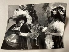 1960s Gay Interest Drag Queens Black & White Photograph Street Scene Amateur picture
