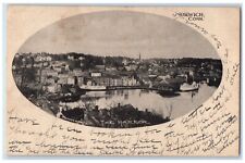 1905 Exterior Building Steamer River Lake Harbor Norwich Connecticut CT Postcard picture