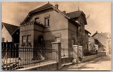 c1910 RPPC Real Photo Postcard Large House Posted to Kingston New York picture