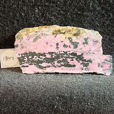 Gorgeous and RARE Brazilian Rhodonite W/Pyrite for Cabbing/Collecting picture