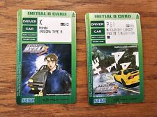 SEGA Initial D Arcade Stage Version 3 Magnetic Cards x2 picture