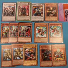 LOT 14 CARDS X-SABER YUGIOH ITALIAN YU-GI-OH DEAL picture