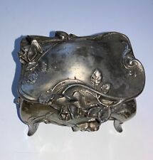 Antique W.B. MFG. Co. Art Nouveau Hinged Jewelry/Trinket Box Victorian 1890-1910 picture
