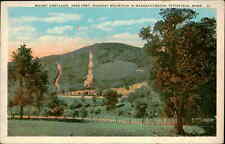 Postcard: MOUNT GREYLOCK, 3505 FEET, HIGHEST MOUNTAIN IN MASSACHUSETTS picture