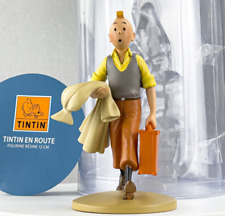 Tintin Figurine Moulinsart 42217 Tintin En Route 12cm Herge Officielle Figure 95 picture