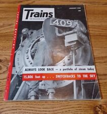 Trains The Magazine Of Railroading January 1955 Volume 15, No. 3 picture