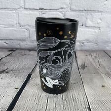 Starbucks Rare 2019 Siren - BLK/GLD Ceramic Travel Mug 12 oz w/Lid NEW picture