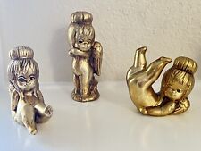 Dickson Angels Figurines Set Gold Vintage Japan picture