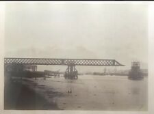 Jules Duclos Historic French Photograph  Pont de Lorient. Railroad Bridge picture