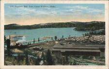 Coeur D'Alene,ID Lumber Mill,Lake Coerur D'Alene Kootenai County Idaho Postcard picture