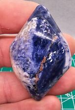 BEAUTIFUL colorful   Sodalite Free Form  Display Piece with a stand picture