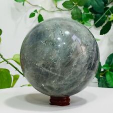 4.53lb Natural Flash Labradorite Quartz Sphere Crystal Energy Ball Reiki Healing picture