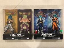 FiGPin XL Lot Dragon Ball Vegeta X18 Goku X19 Gogeta X15 Browly X16 - New/Locked picture