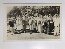 Vintage 1940 Family Gathering RPPC Postcard picture