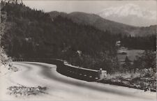 Mt. Shasta, CA: RPPC scenic Highway 99, vintage California Real Photo Postcard picture